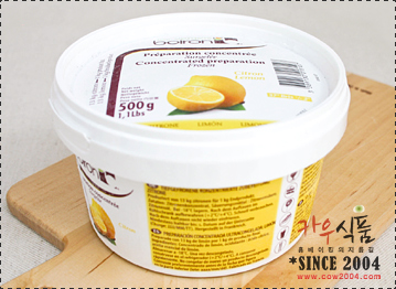 브와롱 레몬농축액 500g/레몬100%